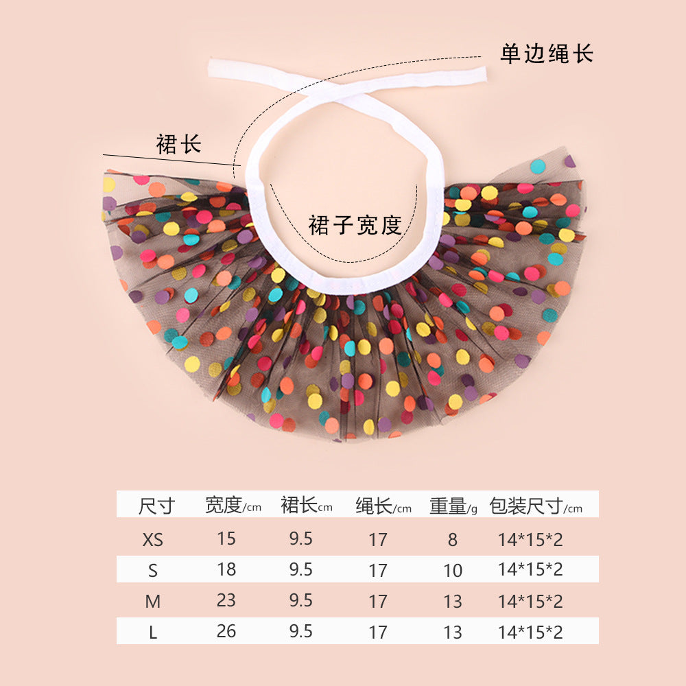 Wholesale pet birthday suit cute wind clothing cats and dogs can wear photo clothing